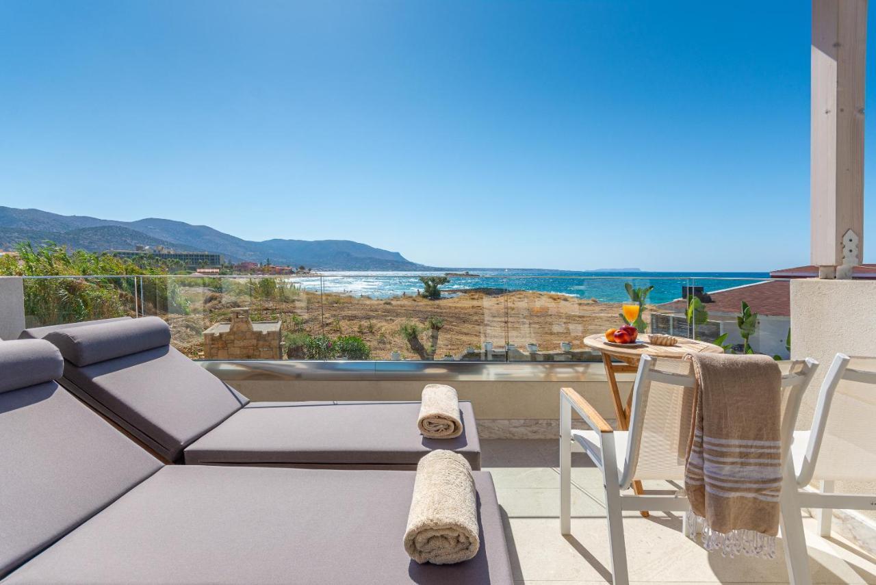 Pyrgos Blue Lejlighedshotel Malia Eksteriør billede