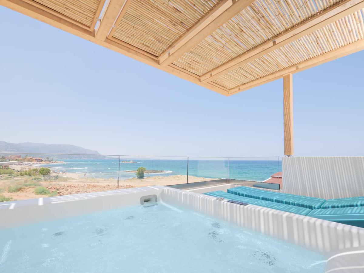 Pyrgos Blue Lejlighedshotel Malia Eksteriør billede