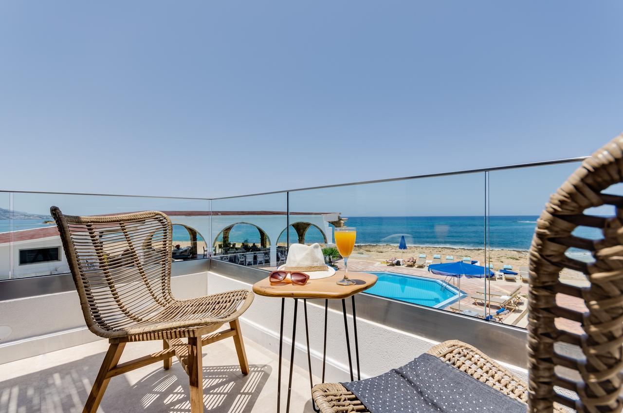 Pyrgos Blue Lejlighedshotel Malia Eksteriør billede
